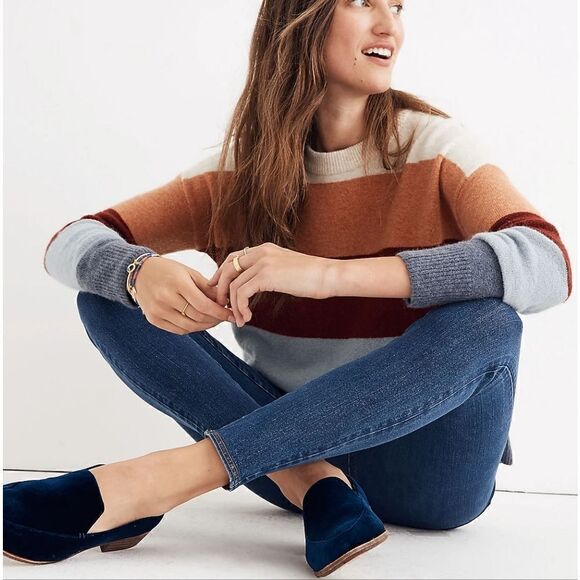 Madewell Pull On Jeans Freeburg Wash Blue Women's 26 - Picture 1 of 7